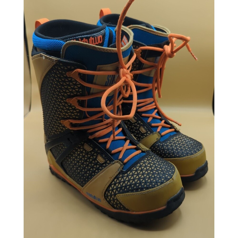 Thirty-Two Scott Stevens Fall 2016 Snowboard Boots Brown/Blue Mens Size 11.5